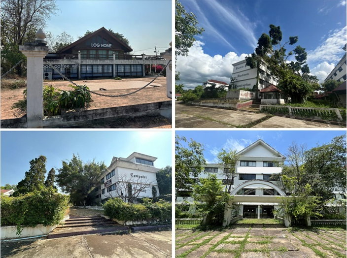 รูป ขายที่ดินพร้อมสิ่งปลูกสร้างเป็นอาคารเรียน และเครื่องใช้สำนักงาน - รูปที่ 1/10