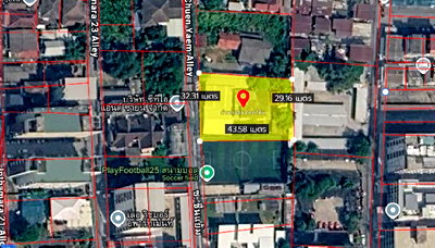 Land for sale Territorial Defense Headquarters : 305 Sq.W. Land + Buildings in Intramara 25 – 50M THB