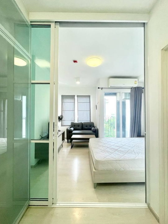 รูป 🔥 สตูดิโอ Chapter One Eco ชั้น 8 วิวสวน ทิศตะวันออก ใกล้ MRT ห้วยขวาง เพียง 1.99 ล้าน! - รูปที่ 8/12