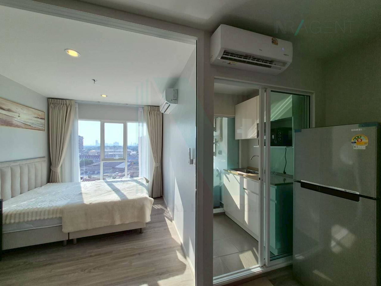 รูป 📌 ให้เช่าคอนโด รีเจ้นท์ โฮม บางนา อาคาร A ชั้น 10 1 ห้องนอน ขนาด 28.00 ตรม ใกล้ BTS บางนา - รูปที่ 3/8