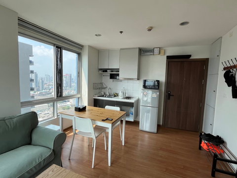 🟢For Rent🟢The Base Sukhumvit77📱แอดไลน์ @519honhd (ตอบ ⚡ 24 ชม.) CV3