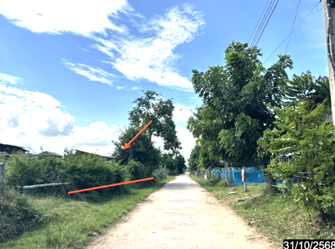 รูป ที่ดินว่างเปล่า 134 ตร.วา ราษีไศล ศรีสะเกษ 268,000 - รูปที่ 3/22