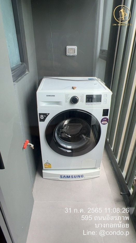 รูป 🎈#PC2404_085 🎈💥ด่วน💥ว่าง1มิ.ย. 69  รีบคลิก ก่อนหลุดมือ‼️ 𝗙𝗼𝗿 𝗥𝗲𝗻𝘁 1️⃣2️⃣k.🔥#ใกล้MRTอิสรภาพคอนโด   เดอะโมสอิสรภาพ  - รูปที่ 24/26