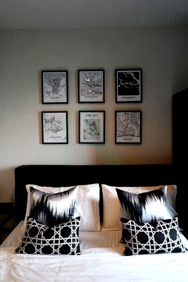 Condos for rent Big C Extra Rama 4 : 🎊 For Rent Condo LIFE ASOKE - RAMA 9 Building A, Floor 25,Studio, Room size 28 sqm