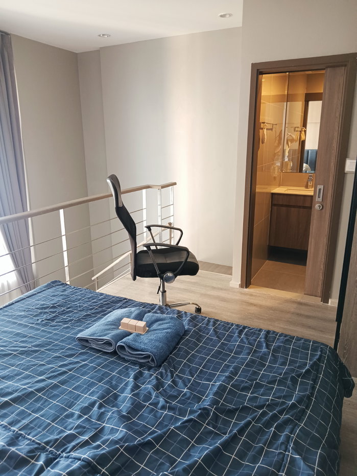 รูป Ideo Mobi Asoke | ,Duplex 1 นอน 2 น้ำ 47 ตร.ม. | **ค่าเช่า 30,000 บาท ชั้น 18 | พร้อมอยู่ ติดต่อไลน์ ID : @property.ma - รูปที่ 22/31