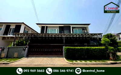 ขายบ้านเดี่ยว : บ้านเดี่ยว เซนโทร สาทร - กัลปพฤกษ์ หลังมุม ราคาถูก พร้อมอยู่