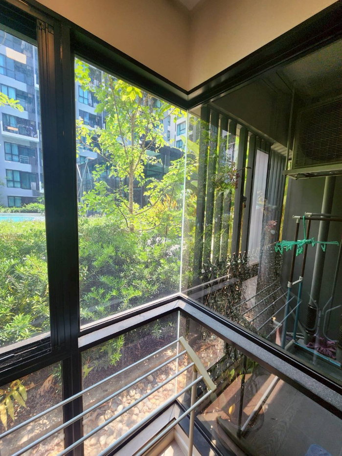 รูป 🏡 ให้เช่า Kave Town Space 11,500฿💖  ✨ ตึก D ชั้น 1 วิวสระ ✅️ พร้อมเข้าอยู่ - รูปที่ 9/10