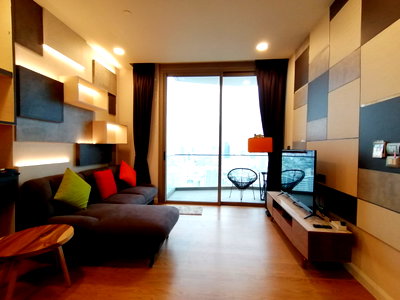 คอนโดให้เช่า : Available for rent! Magnolia Waterfront [Iconsiam]. A Sophiticated living 1 Bedroom with 65sqm. High floor best of view. Ready to move in