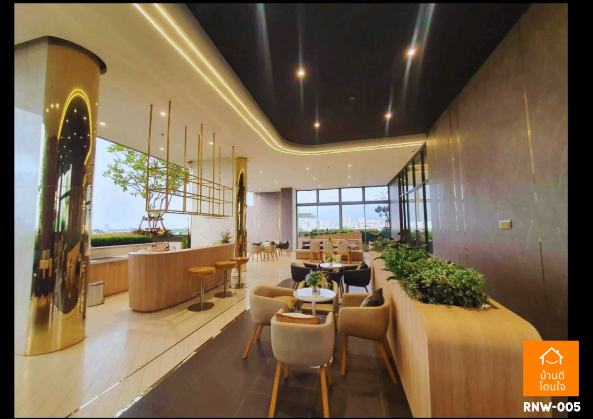 รูป ให้เช่า The Clev Riverline เจ้าพระยา – วงศ์สว่าง (29 ตร.ม.) วิวโค้งแม่น้ำเจ้าพระยา พร้อมอยู่ - รูปที่ 13/14
