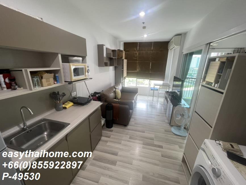 รูป P-49530 วิวเมืองสวย! The Key Sathorn-Ratchaphruek 1 ห้องนอน ใกล้ BTS วุฒากาศ 10,500 บาท | Line Id: @easythaihome | 085-592-2897 - รูปที่ 2/11