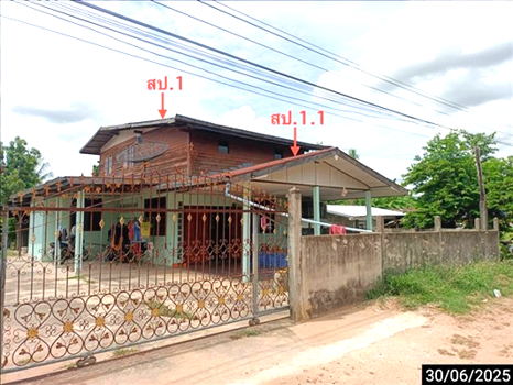 รูป บ้านเดี่ยว 264 ตร.วา บัวใหญ่ นครราชสีมา 1.2M - รูปที่ 11/14