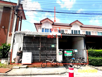 ทาวน์โฮม เดอะ พาซิโอ พาร์ค กาญจนาภิเษก : ทาวน์เฮ้าส์ 29.6 ตร.วา พฤกษาวิลล์ 33 วงแหวน - ปิ่นเกล้า 2 บางกรวย นนทบุรี 2.3M