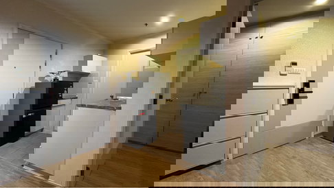 Call : 081-793-6116 Condo Lumpini Park Rama 9-Ratchada 30.08 sq.m 1 Bed 23 floor, Tower A, Fully furnished