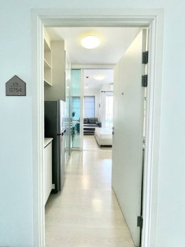 🔥 Studio at Chapter One Eco, 8th Floor, Garden View, East-Facing, 5 Min to MRT Huai Khwang, Only 1.99M!