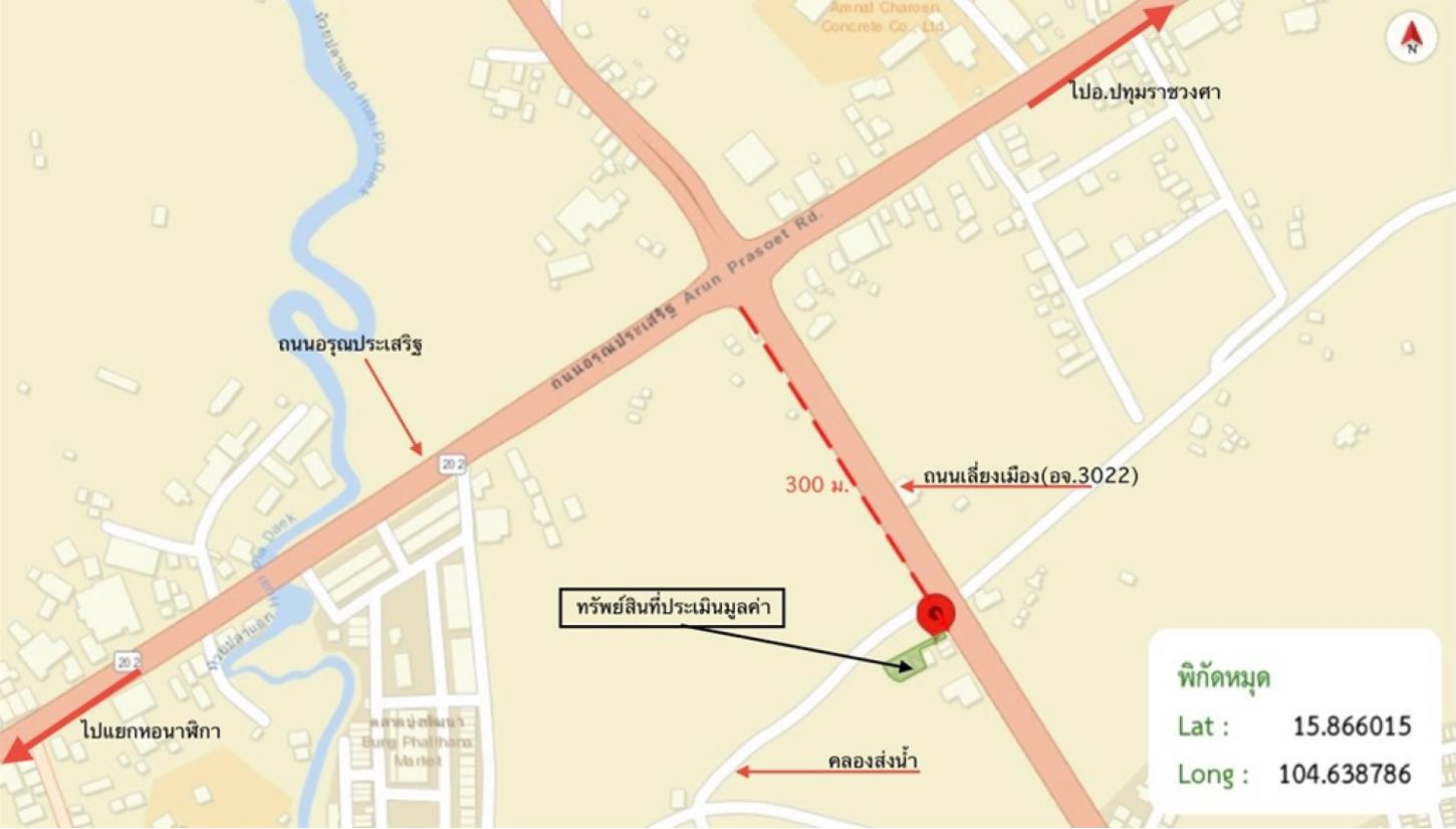 รูป บ้านเดี่ยว 188 ตร.วา เมืองอำนาจเจริญ อำนาจเจริญ 5M - รูปที่ 30/30