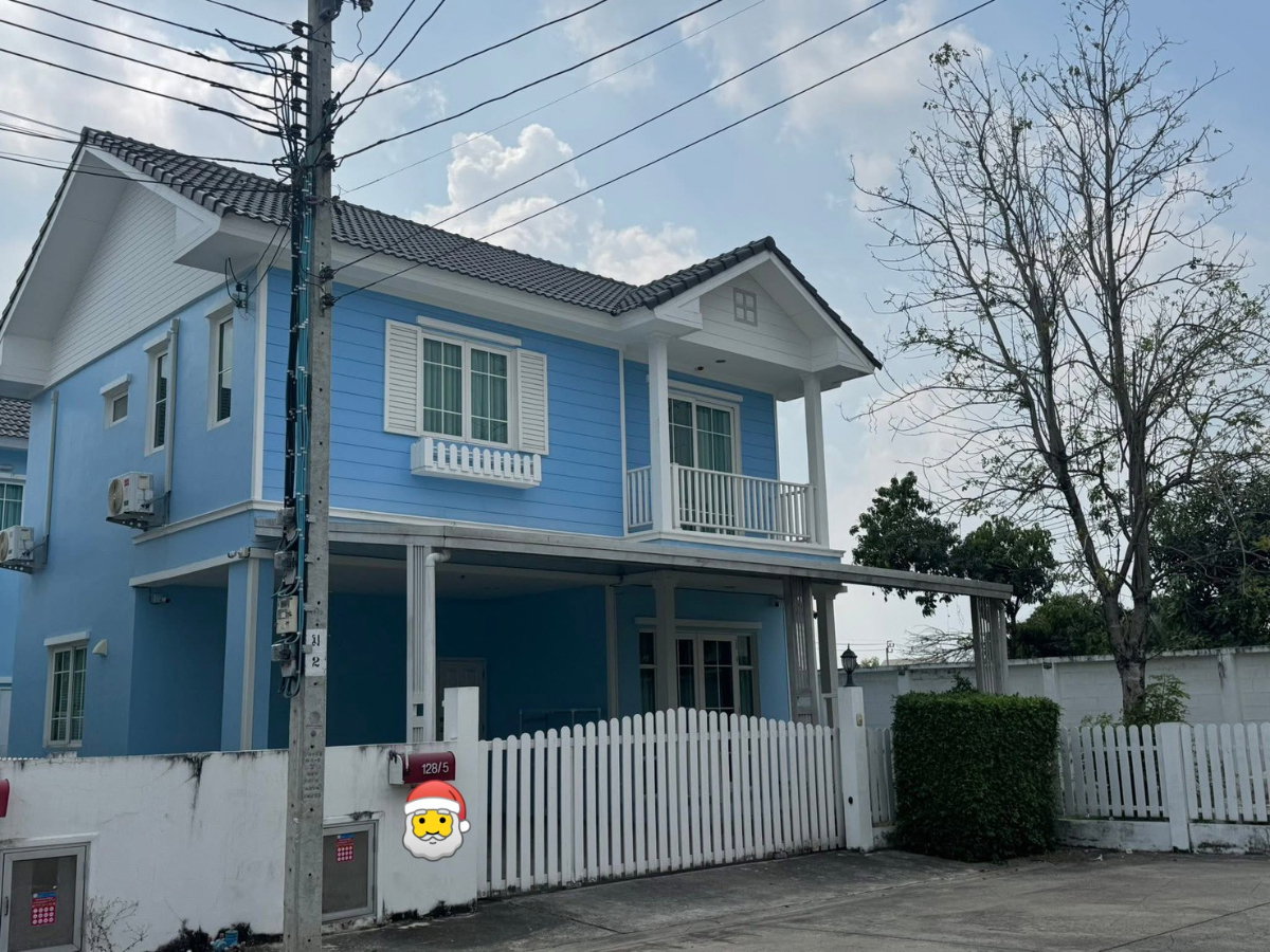 รูป ให้เช่าบ้านเดี่ยวหลังมุม “กรีนิช ไพรม์” ใกล้แฟชั่น–ซาฟารีเวิลด์ 4 ห้องนอน 3 ห้องน้ำ 🏢 รองรับจดทะเบียนบริษัท 🐶🐱 สัตว์เลี้ยง: รับเป็นเคส - รูปที่ 1/17
