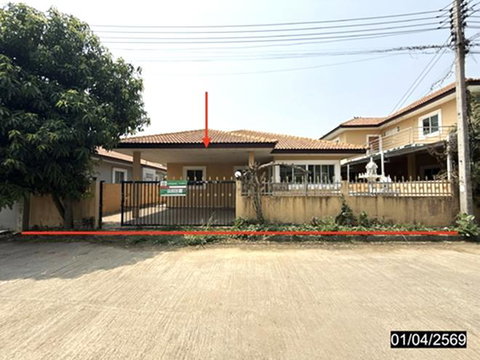 บ้านเดี่ยว 56 ตร.วา ศรีมาย หนองปลิง เมืองนครสวรรค์ นครสวรรค์ 1.4M