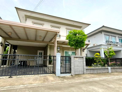 เช่าบ้านเดี่ยว รังสิต : HR3415ให้เช่าบ้านเดี่ยว Grandio วิภาวดี-รังสิต ติดถนนพหลโยธิน ใกล้ ม.กรุงเทพ และฟิวเจอร์พาร์ค เดินทางสะดวก