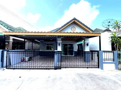 บ้านเดี่ยว ศรีราชา ชลบุรี : บ้านเดี่ยว เนินผาสุก ม.ประดิษฐ์ไพศาล 3 ใกล้มอเตอร์เวย์ เดินทางสะดวก