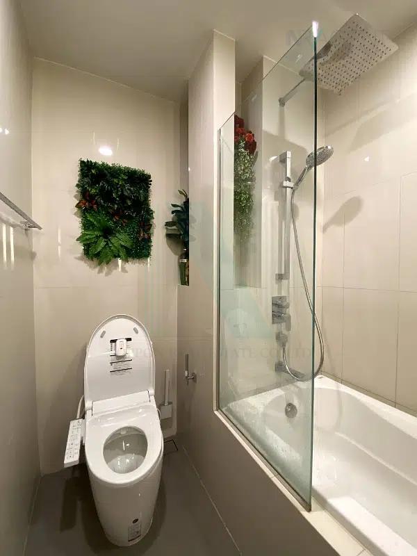 รูป 🎉 ให้เช่าคอนโด โอกะ เฮ้าส์ สุขุมวิท 36 อาคาร 1 ชั้น 12 1 ห้องนอน ขนาด 35.00 ตรม ใกล้ Lotus พระราม 4 - รูปที่ 7/8