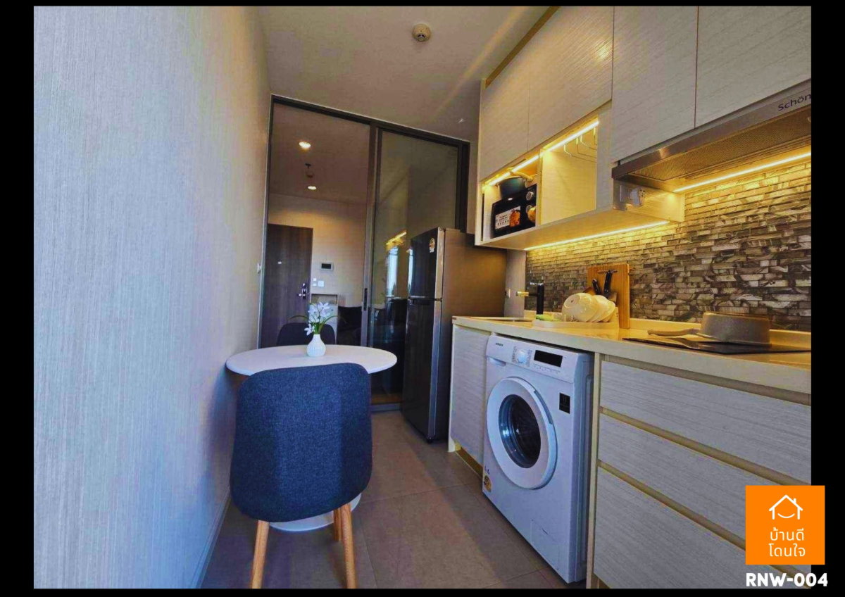 รูป ให้เช่า The Cuvee ติวานนท์ (31.84 ตร.ม.) 1 นอน 1 น้ำ ติด MRT ติวานนท์ - รูปที่ 6/13