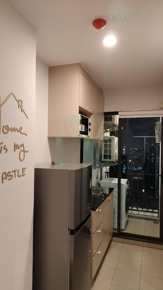 รูป 📌 ให้เช่าคอนโด รีเจ้นท์ โฮม วุฒากาศ อาคาร A ชั้น 29 1 ห้องนอน ขนาด 26 ตรม ใกล้ BTS วุฒากาศ - รูปที่ 7/8