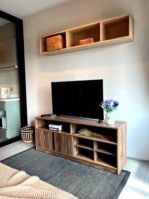 Condos for rent Big C Extra Rama 4 : 🚩 For Rent Condo LIFE ASOKE - RAMA 9 Building A, Floor 14,Studio, Room size 25 sqm