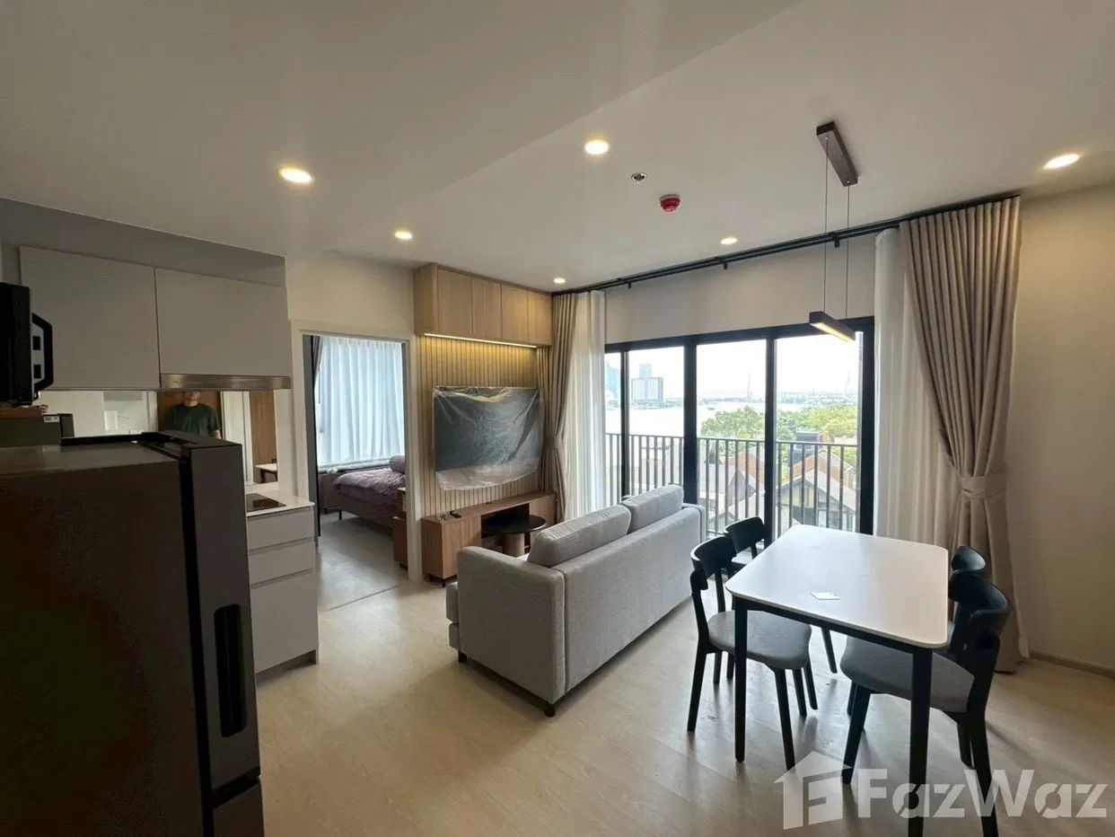 รูป คอนโดให้เช่า 2 ห้องนอน ในโครงการ Nue Riverest Ratburana 6206257 - รูปที่ 2/5