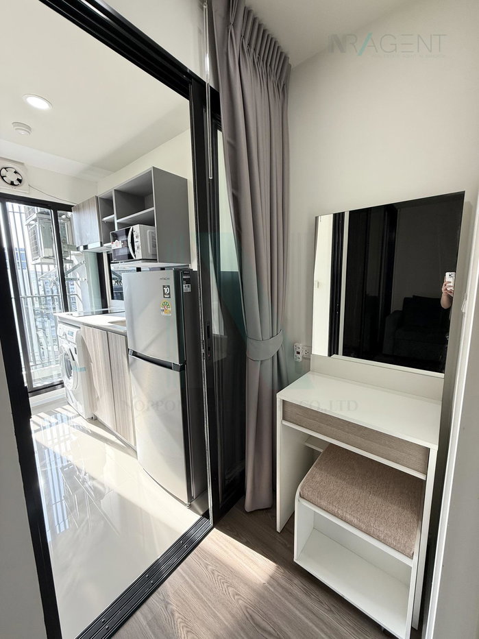 รูป 🎉 ให้เช่าคอนโด ดิ ออริจิ้น รามอินทรา 83 สเตชั่น อาคาร A ชั้น 5 1 ห้องนอน ขนาด 26 ตรม ใกล้ อิชิบะ สเตชั่น - รูปที่ 6/8