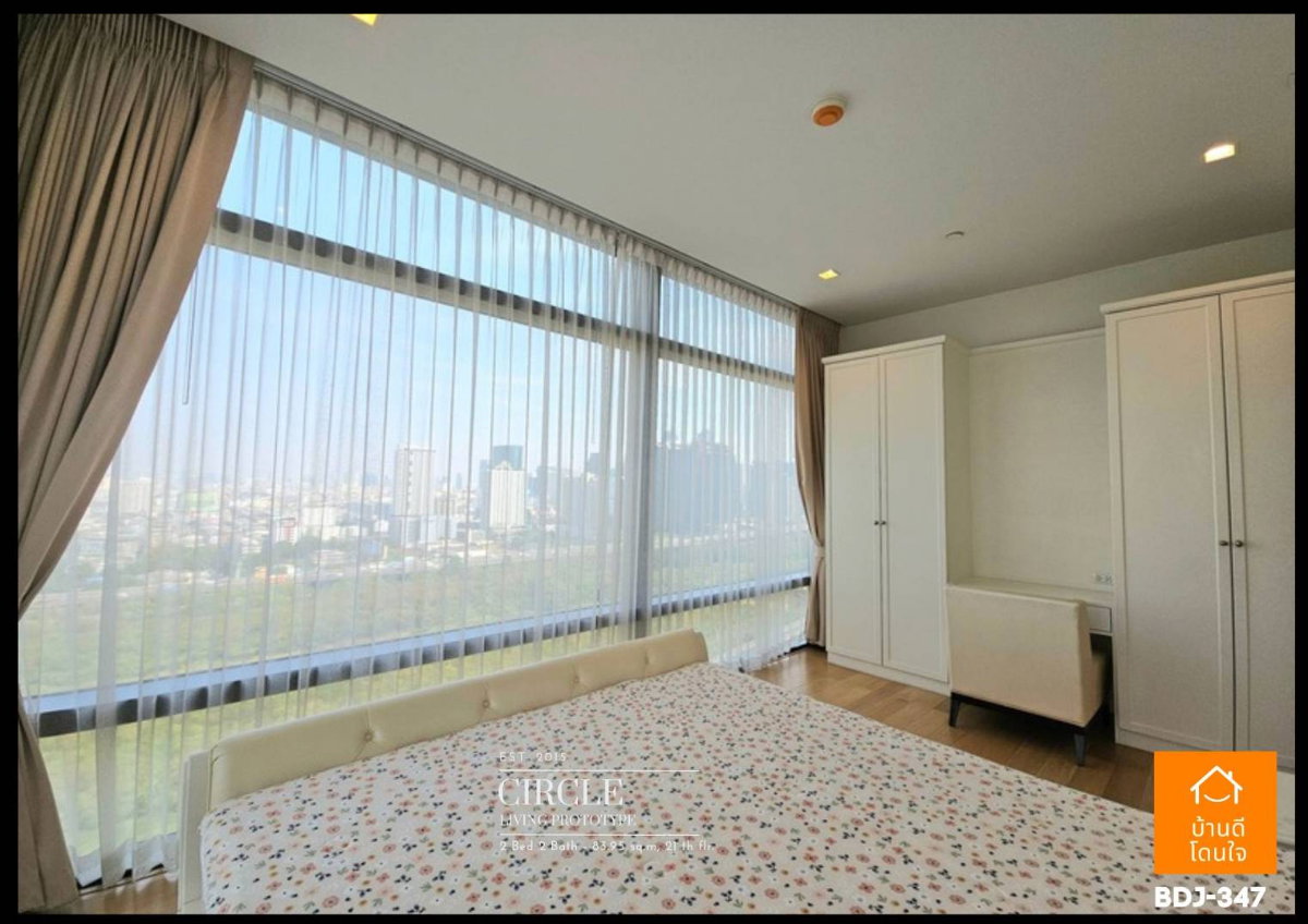 รูป ให้เช่า Circle Living Prototype (83.95 ตร.ม.) 2 นอน 2 น้ำ Panoramic View ใกล้ MRT เพชรบุรี เพียง 800 ม. - รูปที่ 20/34
