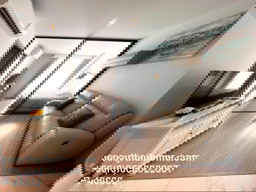 รูป P-46032 ✨หรูหราพร้อมอยู่! ริทึ่ม เอกมัย 1นอน วิวเมือง ใกล้ BTS เอกมัย 20,000 | Line Id: @easythaihome | 085-592-2897 - รูปที่ 7/8