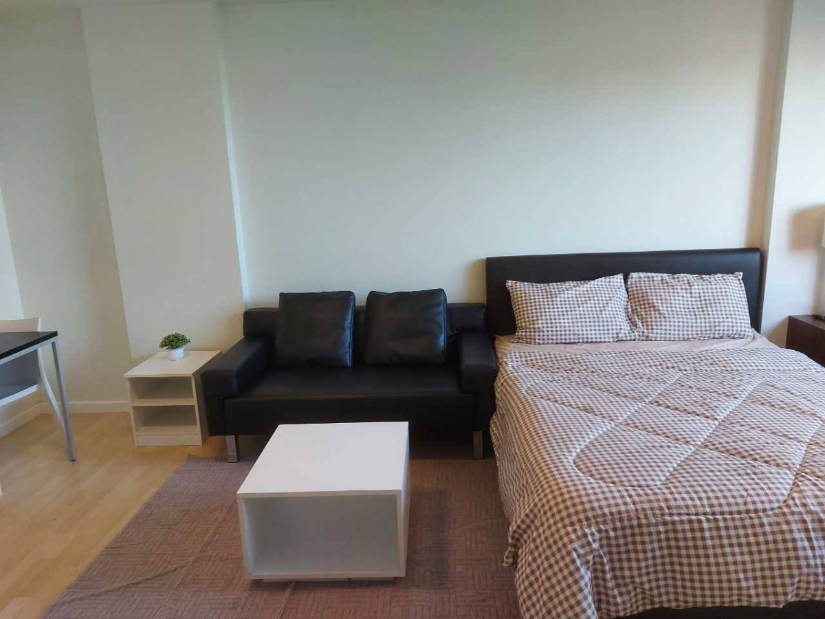 รูป  วิวสระ ฟีลรีสอร์ท ห้องใหญ่ ราคาดี พร้อมอยู่! 🔥 ให้เช่า D Condo รามอินทรา บรรยากาศร่มรื่น มองสระทุกวัน อยู่สบายเหมือนพักผ่อน 🌴✨ - รูปที่ 3/10