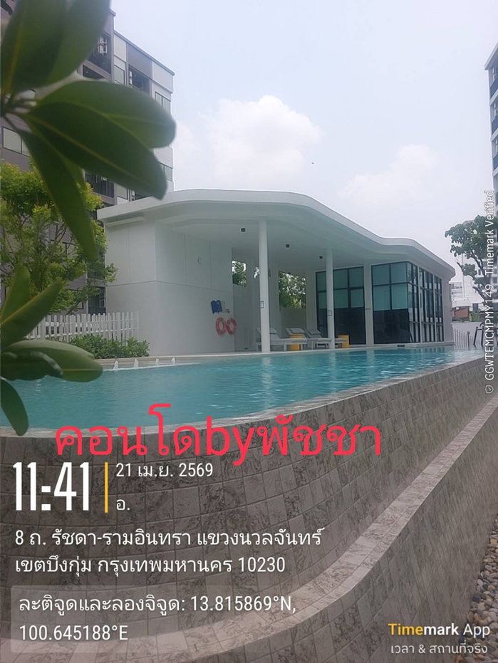 รูป ✨ คอนโดให้เช่า ห้องสวยพร้อมอยู่ทำเลฮิตเลียบด่วน! ชีวาทัย ฮอลล์มาร์ค เอกมัย–รามอินทรา  - รูปที่ 9/11