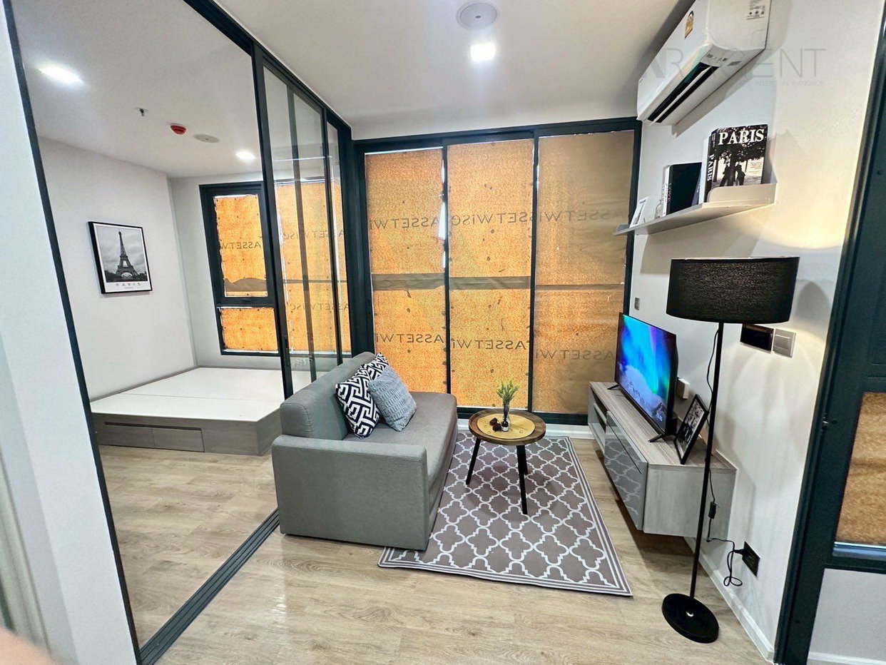 รูป 📌 ให้เช่าคอนโด โมดิซ ไรห์ม รามคำแหง อาคาร 1 ชั้น 22 1 ห้องนอน ขนาด 27 ตรม ใกล้ MRT RAMKHAMHAENG - รูปที่ 1/8