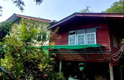 Land for sale Bangkok University : Urgent Sale! Land with House in Prime Bang Kachao Location, Great Price, House