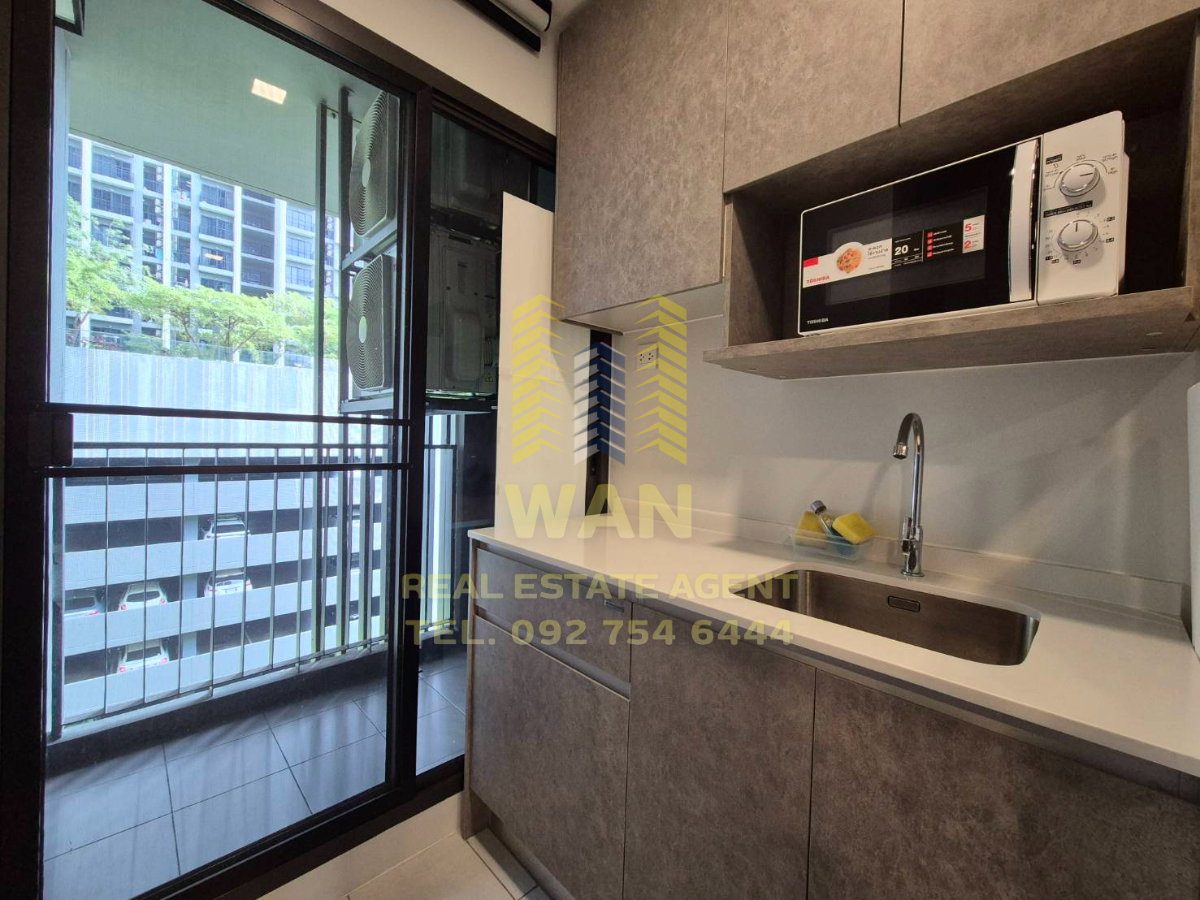 รูป ให้เช่าคอนโด The politan breeze ชั้น 8 ขนาด 30 ตร.ม. แบบห้องนอนแยก ครบพร้อมอยู่ - รูปที่ 8/14