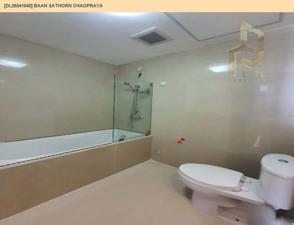 รูป DL26041040 ให้เช่าคอนโด บ้านสาทร เจ้าพระยา (Baan Sathorn Chaopraya) ใกล้ BTS กรุงธนบุรี พร้อมเข้าอยู่ โทรด่วน 0614453194 LineID @162cjixi - รูปที่ 11/11