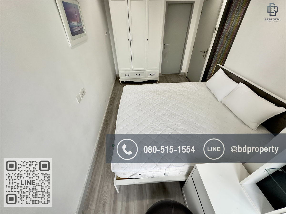 รูป Bestdeal ให้เช่า 1 ห้องนอน 31ตรม.ราคา 15,000/เดือนเท่านั้น เฟอร์นิเจอร์และเครื่องใช้ไฟฟ้าครบ“IDEO MOBI RAMA 9” ใกล้MRT และ เซ็นทรัลพระราม 9 - รูปที่ 7/11
