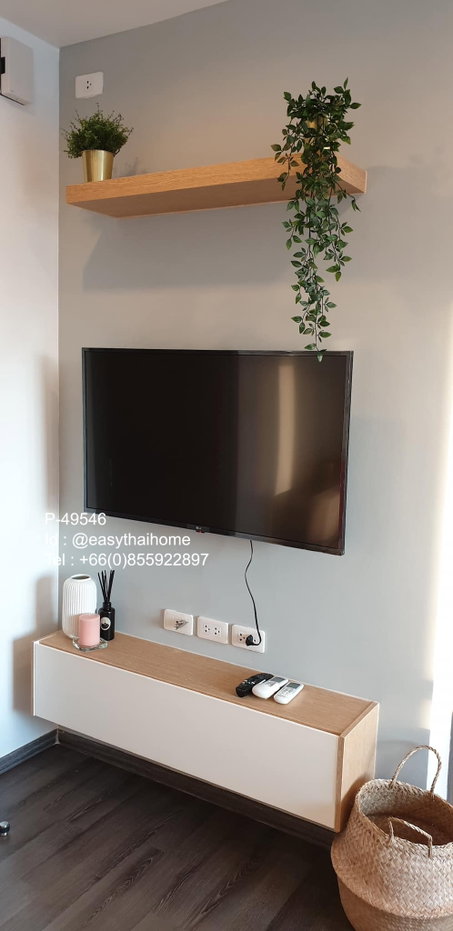 รูป P-49546 วิวเมืองสวย! The Base Park West 77 - 1 ห้องนอน ใกล้ Habito Mall - 15,000 บาท | Line Id: @easythaihome | 085-592-2897 - รูปที่ 2/7