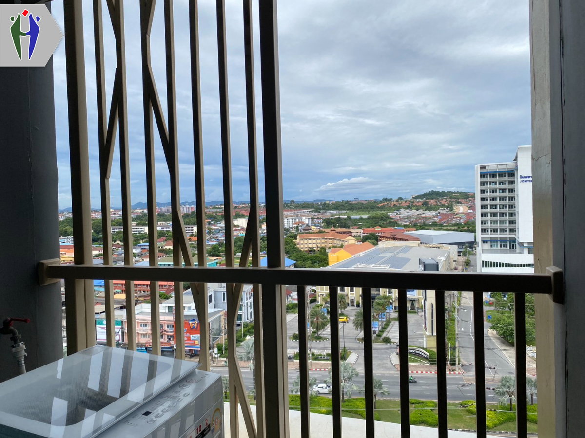 รูป ให้เช่า คอนโด พัทยาใต้ 8,000 บาท ติดถนนพัทยาใต้  - รูปที่ 10/11