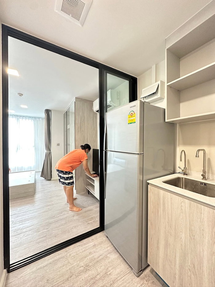 รูป Atmoz Tropicana Bangna 🍁 | ให้เช่า 9,000/เดือน ห้องใหม่ เฟอร์ครบ ใกล้ MRT ศรีเอี่ยม + Shuttle ฟรี! - รูปที่ 3/12