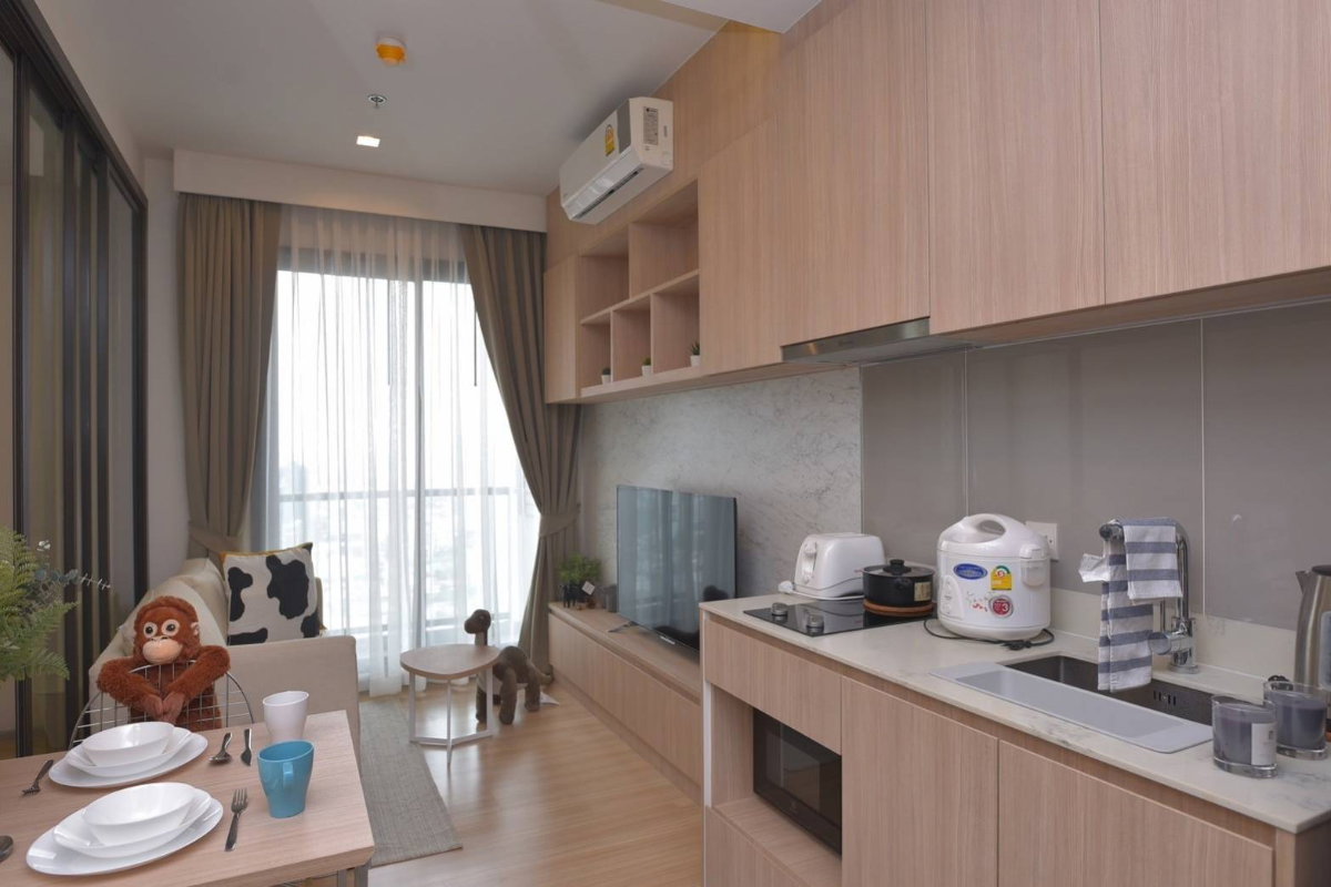 รูป 🏢 🌟ให้เช่า  M Jatujak condo 1 ห้องนอน 33 ตร.ม เฟอร์นิเจอร์ครบ 🌟 - รูปที่ 3/15