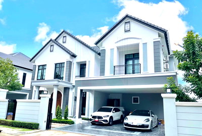 Houses for sale Phutthamonthon Sai 2 Road  : 📌 For Sell 2-story House THE PALAZZO PINKLAO 4 bedroom 5 bathroom