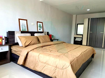Condos for rent : For rent, The Parkland Bangna, 2 bedrooms, 8th floor, Building 2, near Central Bangna