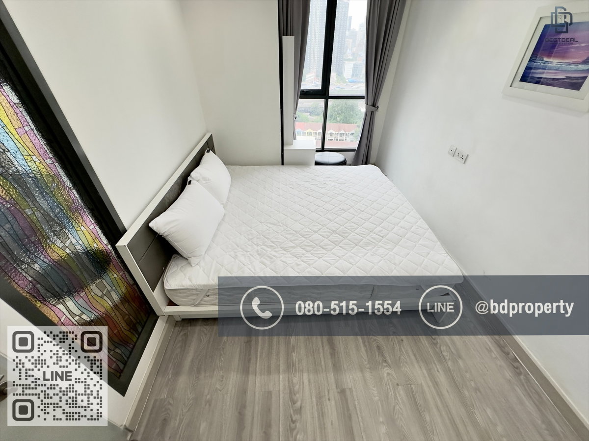 รูป Bestdeal ให้เช่า 1 ห้องนอน 31ตรม.ราคา 15,000/เดือนเท่านั้น เฟอร์นิเจอร์และเครื่องใช้ไฟฟ้าครบ“IDEO MOBI RAMA 9” ใกล้MRT และ เซ็นทรัลพระราม 9 - รูปที่ 5/11