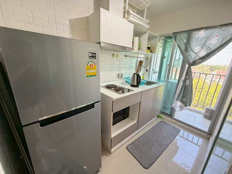 รูป เช่า D condo Ping ติดเซ็นเฟส 30 ตรม. 10,000 บาท / เดือน พร้อมเข้าอยู่  - รูปที่ 6/8