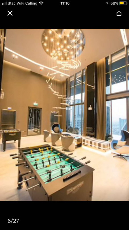 รูป 🏢 ให้เช่า IDEO Q Siam Ratchathewi 29.7 ตร.ม.  ชั้น 28 - รูปที่ 13/16