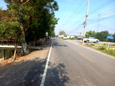 Land for sale Khlong Luang Pathumthani : Urgent sale! Large plot of land, 40 rai, Nakhon Pathom. Selling price: 80 million baht. Suitable for a new city project. Code CV13.