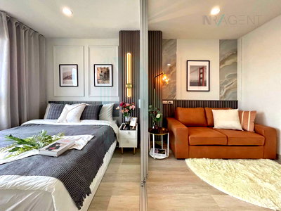 คอนโด BTS อ่อนนุช : ขายคอนโด ลุมพินี วิลล์ อ่อนนุช 46 อาคาร D ชั้น 8 1 ห้องนอน ขนาด 23 ตรม ใกล้ Seacon Square