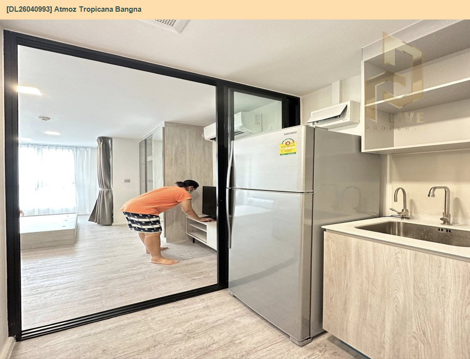 รูป DL26040993 ให้เช่าคอนโด แอทโมซ ทรอปิคาน่า บางนา (Atmoz Tropicana Bangna) ใกล้ - พร้อมเข้าอยู่ โทรด่วน 0653619502 LineID @897iyzll - รูปที่ 7/9